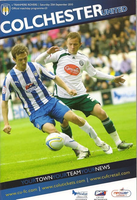 Colchester United FC v Tranmere Rovers FC